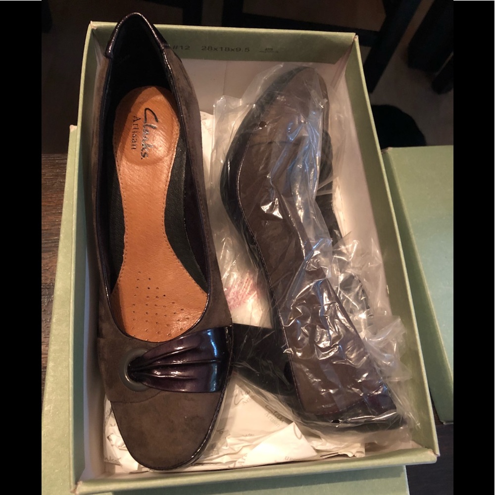 Clark’s never been worn heels